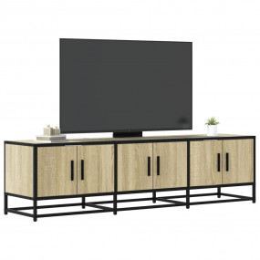 TV Cabinet Sonoma oak Engineered wood 59.1x13.8x16.1 in