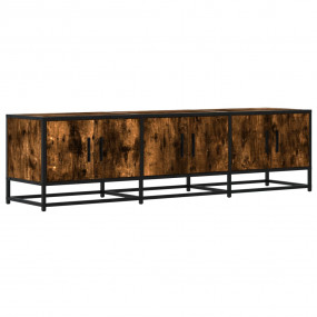 TV Cabinet Smoked oak Engineered wood, metal Large TV C...