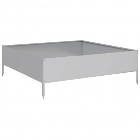 Garden Raised Bed Galvanized Galvanized Steel 39.4 x 39...