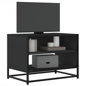 TV Cabinet Black Engineered wood, metal Medium TV Cabin...