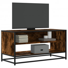 TV Cabinet Smoked Oak Engineered wood, metal