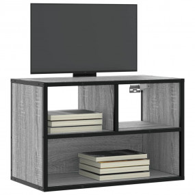 TV Cabinet Grey Sonoma Engineered wood, metal 23.6 inch...