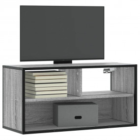 TV Cabinet Grey Sonoma Engineered Wood 31.5 in x 12.2 i...