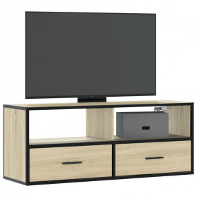 TV Cabinet Sonoma Oak Engineered wood Moderate TV Cabin...