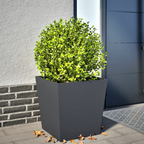 Garden Planter Anthracite Cold-rolled steel Large Durab...
