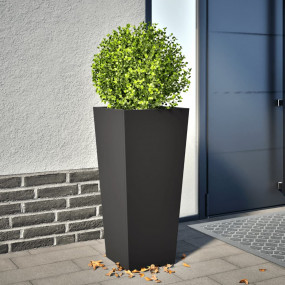 Garden Planter Black Cold-rolled steel Large Decorative...