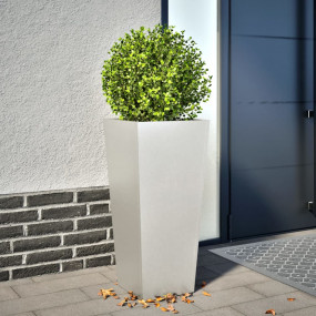 Garden Planter Silver Stainless Steel Durable Garden Pl...