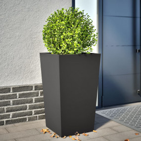 Garden Planter Black Cold-rolled steel Large Durable