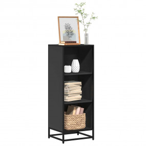 Book Cabinet Black Engineered wood, metal Medium Book C...