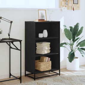 Book Cabinet Black Engineered wood, metal Medium Book C...