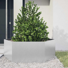Garden Planter Galvanized Steel Large Tough Garden Plan...