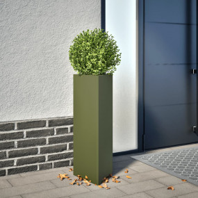 Garden Planter Olive green Steel Medium Durable Garden ...