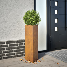 Garden Planter Set of 2 Brown (will develop over time)