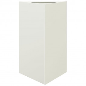 Garden Planter White Steel Medium Garden Planter Triang...