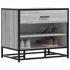 Shoe Bench Grey Sonoma Engineered wood Medium Storage