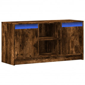 TV Cabinet Smoked Oak Engineered Wood 39.4 x 13.4 x 19....