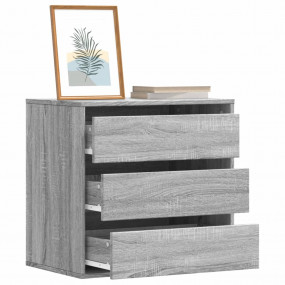 Chest of Drawers Grey Sonoma Engineered Wood Medium