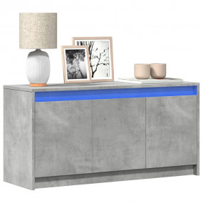 TV Cabinet Concrete grey Engineered wood Compact TV Cab...