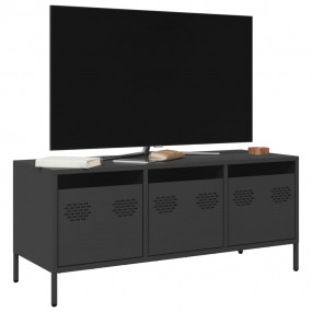 TV Cabinet Black Cold-rolled steel Medium TV Cabinet