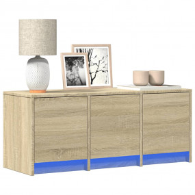 TV Cabinet Sonoma Oak Engineered Wood Medium TV Cabinet