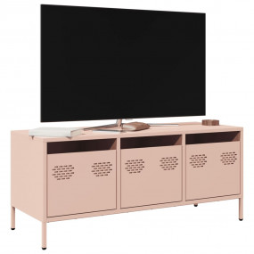 TV Cabinet Pink Cold-rolled steel Medium Adjustable Fee...