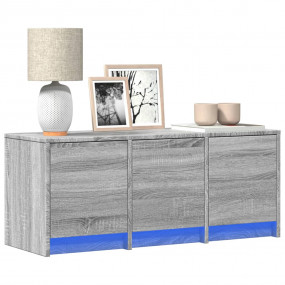 TV Cabinet Grey Sonoma Engineered wood 38.2 x 13.4 x 15...