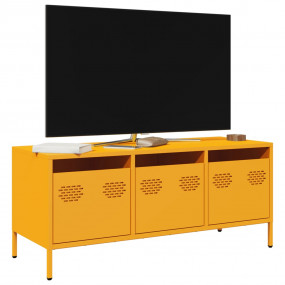 TV Cabinet Mustard Yellow Cold-rolled Steel Medium TV C...