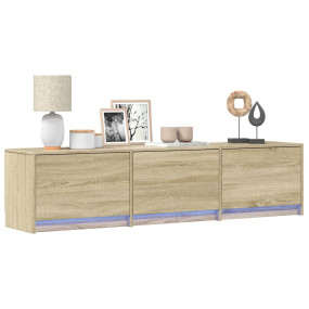 TV Cabinet Sonoma oak Engineered wood Large TV Cabinet
