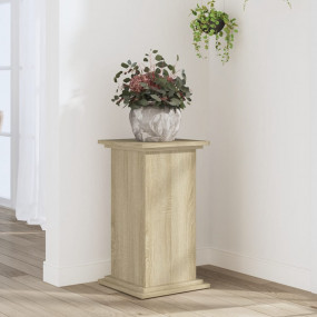 Plant Stand Sonoma oak Engineered wood Tall Modern Plan...