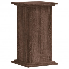 Plant Stand Brown Oak Engineered Wood 13 x 13 x 23.6 in...