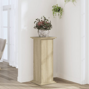 Plant Stand Sonoma Oak Engineered Wood Tall Decorative ...