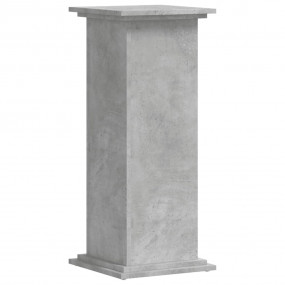 Plant Stand Concrete Grey Engineered Wood Tall Plant St...
