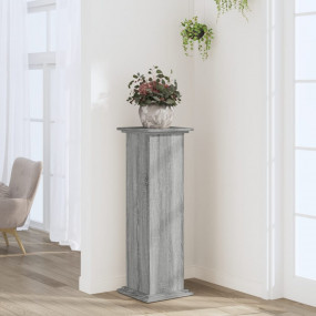 Plant Stand Grey sonoma Engineered wood Tall Decorative...