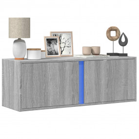 TV Wall Cabinet Grey Sonoma Engineered Wood