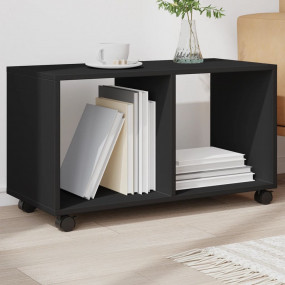 Rolling cabinet Black Engineered Wood Medium Rolling Ca...