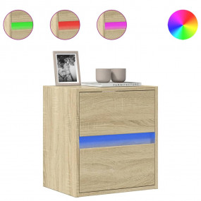 TV Wall Cabinet Sonoma Oak Engineered Wood 16.1 x 12.2 ...