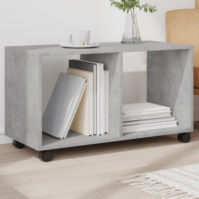 Rolling cabinet Concrete grey Engineered wood 28.3x13.0...