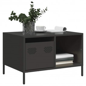 Coffee Table Black Cold-rolled steel Medium Adjustable ...