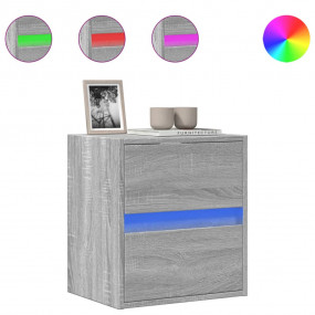 TV Wall Cabinet Grey Sonoma Engineered Wood Medium