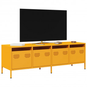 TV Cabinet Mustard Yellow Cold-rolled Steel Standard