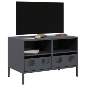 TV Cabinet Anthracite Cold-rolled steel Medium Adjustab...