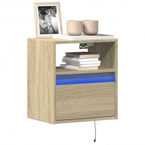 TV Wall Cabinet Sonoma Oak Engineered Wood TV Wall Cabi...