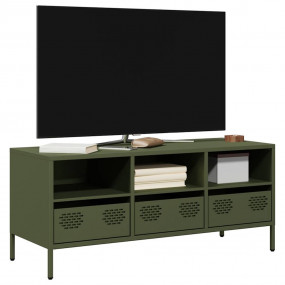 TV Cabinet Olive Green Cold-rolled Steel Medium TV Cabi...