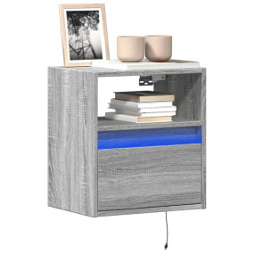 TV Wall Cabinet Set of 2 Grey Sonoma Engineered wood Co...