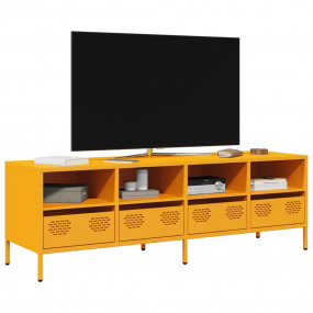 TV Cabinet Mustard Yellow Cold-Rolled Steel 53 x 15.4 x...