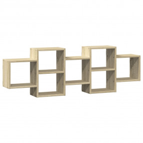 Wall Shelf Sonoma Oak Engineered Wood Medium Floating S...