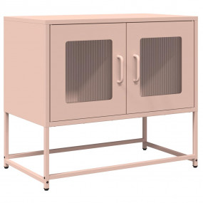 TV Cabinet Pink Cold-rolled Steel Small TV Cabinet Rect...