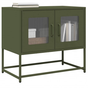 TV Cabinet Olive green Cold-rolled steel Small TV Cabin...