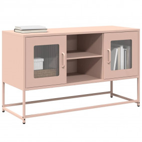 TV Cabinet Pink Cold-Rolled Steel Standard TV Cabinet
