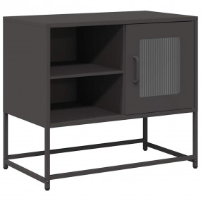TV Cabinet Black Cold-rolled steel Medium TV Cabinet